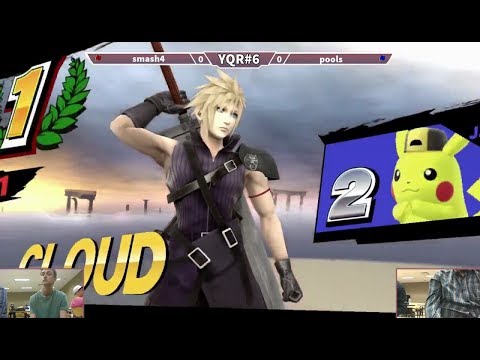 YQR#6 Smash 4 Pools - Scubbss (Cloud) vs JJ (Pikachu)
