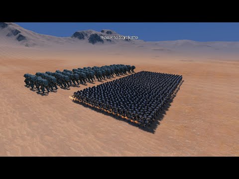 1,200 Mech Walkers and Soul Tyrants vs 30,000 Spartans Ultimate Epic Battle Simulator