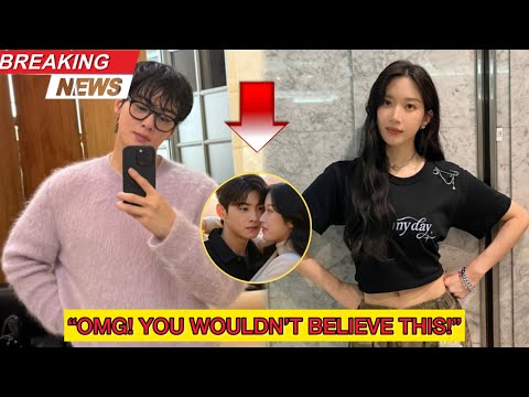 Cha eun woo and moon ga young make a big announcement