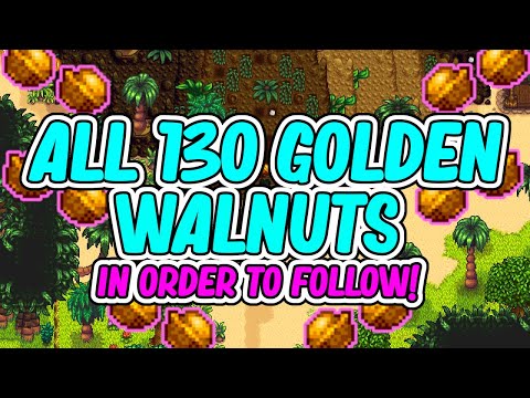 Find Every Golden Walnut on Ginger Island! | Stardew Valley