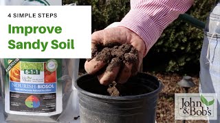 How to Amend SANDY SOIL (ORGANIC AND NATURAL!)