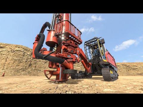 CYBERMINE Sandvik DI650i Drill Rig Simulator