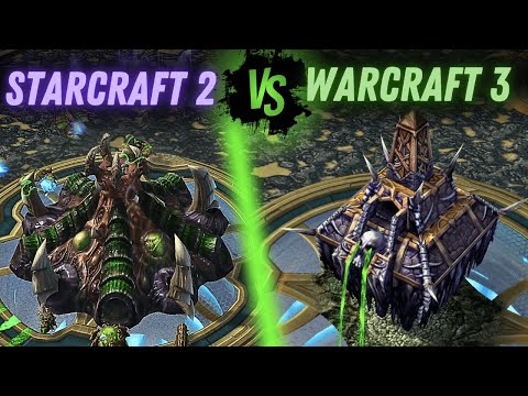 THREE Games in One?! StarCraft 2, StarCraft 1 and Warcraft 3 face off in this Mod!