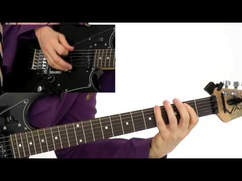 Rhythm Guitar Lesson - #37 Power Chords & Riffs Performance - Rock Sauce - Jennifer Batten