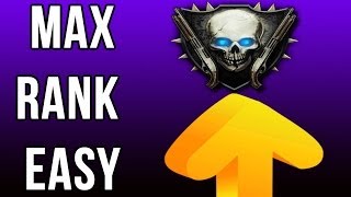 "COD Ghosts Extinction" How To Get Max Rank EASY