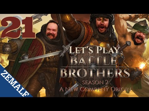 21 | Battle Brothers Season 2 | Day 97 | A New Company Origin | Old Timers