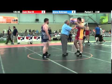 125 KG Zach Merrill vs Adam Robinson