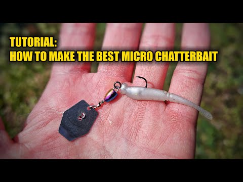 Micro Bladed Swim jig DIY Tutorial - Mukai B-Chatter Inspired and Z-Man Chatterbait Flashback Mini
