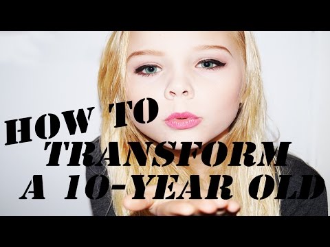 Simpel sminktutorial ~ HOW TO TRANSFORM A 10 YEAR OLD ~