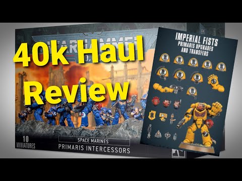40k Imperial fists Intercesors review