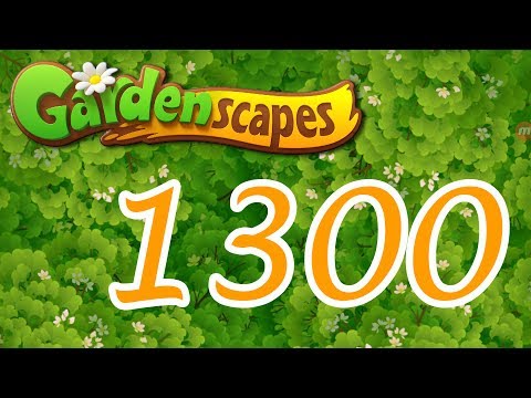Gardenscapes level 1300