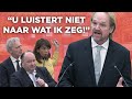 Hele Kamer zoekt conflict met Dessing (FVD) tijdens Algemene Beschouwingen