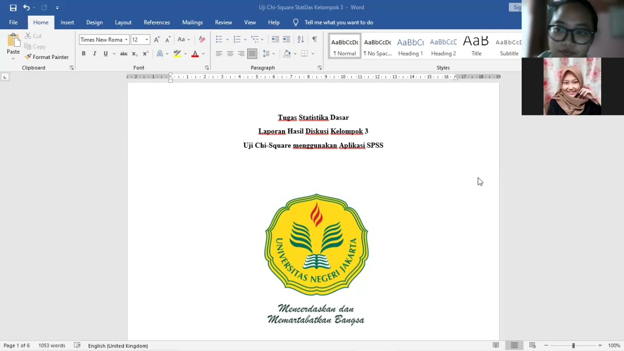 KELOMPOK 3 - UJI CHI-SQUARE MENGGUNAKAN SPSS (SUMBER AIR MINUM)