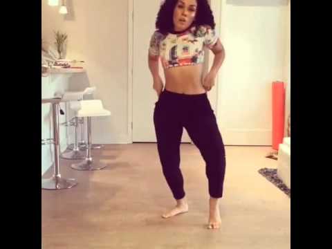 Kreesha Turner Showing Her Moves