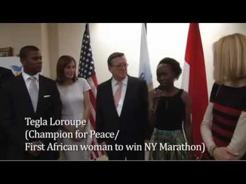 Peace & Sport Reception at the Consulate General of Monaco in New York