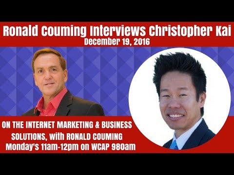 Ronald Couming interviews Christopher Kai, Global Speaker & Best Selling Author, December 19th, 2016