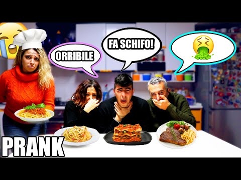 TUTTO CIO' CHE LA MIA RAGAZZA CUCINA FA SCHIFO..-SCHERZO! *CI E' RIMASTA MALISSIMO*