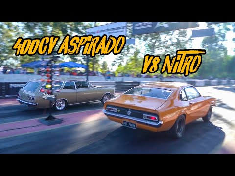 CARAVAN ASPIRADA DE 150 MIL REAIS vs. MAVERICK V8 150CV DE NITRO!!🚀🔥 OPALA TURBO VS CAMARO V8!!