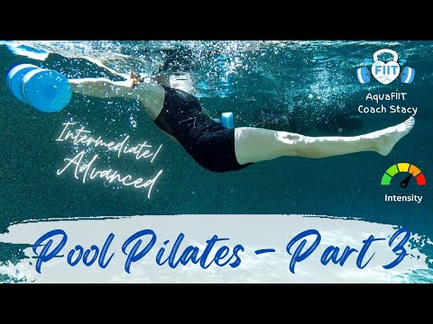 📹 Pool Pilates Series – Video 3 of 3 | AquaFIIT with Stacy - Deep or Shallow
