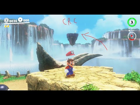 How to Perform Cascade Kingdom CRC l Super Mario Odyssey