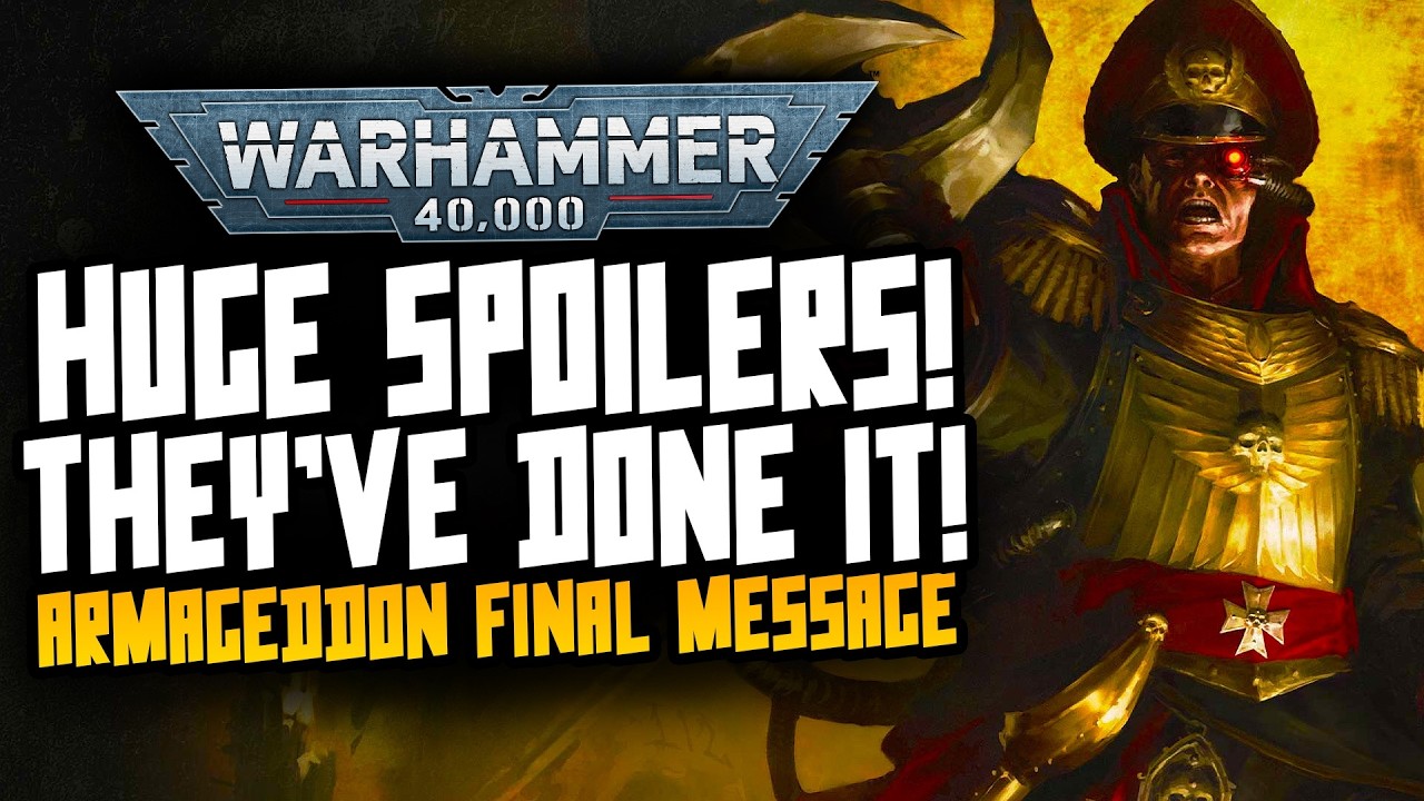 IT ACTUALLY HAPPENED! HOLY EMPEROR! New 40K Lore!