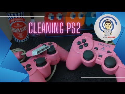 Cleaning and Restoring Dualshock 2 pink Playstation 2 controllers