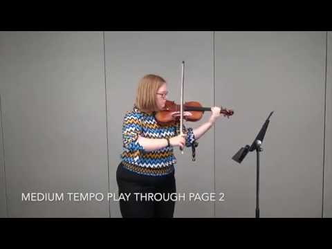 Orchestra Tutor - TMEA Violin Etude Rode 5, Audition Tempo (Dr. Amy Harris)