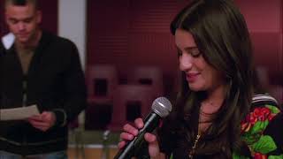 Glee - No Air Full Performance // S1E7 (Lea Michele &amp; Cory Monteith)