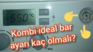 KOMBİ KAÇ BAR OLMALI ？ BAR AYARI NEDİR ？NASIL AYARLANIR ？