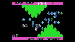 MSX Game: Bokosuka Wars (1984 ASCII) Longplay with cheats