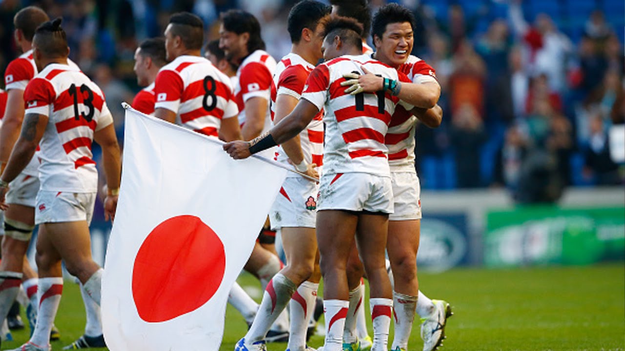 Japan's emotional celebrations after unbelievable win over South Africa! thumnail