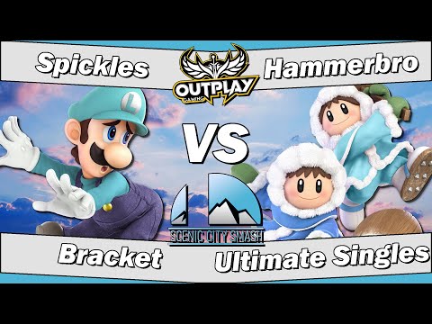 Scenic City Smash I Bracket - Spickles (Luigi) Vs. Hammerbro (Ice Climbers) Smash Ultimate