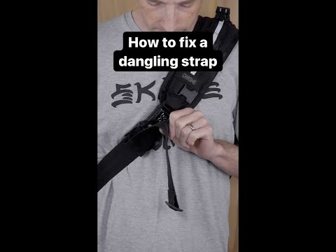 How to Fix A Dangling Strap - Chrome Industries - #shorts