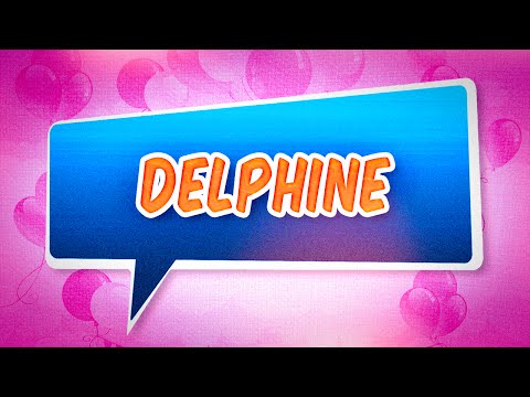Joyeux anniversaire Delphine