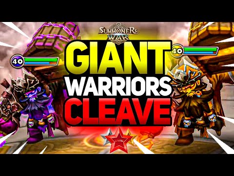VIO Giant Warriors CLEAVE in Summoners War