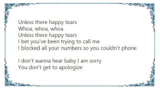 Cheryl - Happy Tears Lyrics