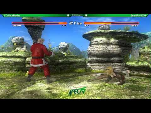 NEC 15 DOA5 Top 8 XCaliburBladez vs SonicFox5000