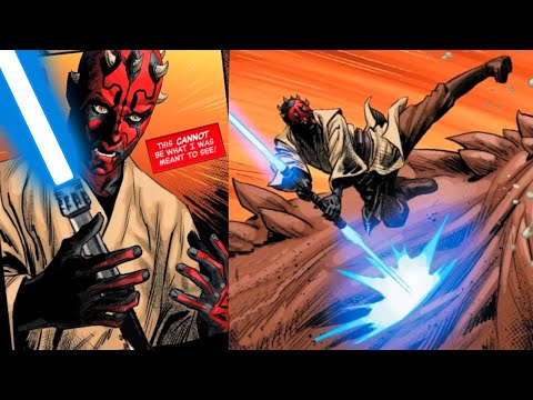 When Darth Maul Found his Blue Lightsaber(Canon) - Star Wars Comics Explained