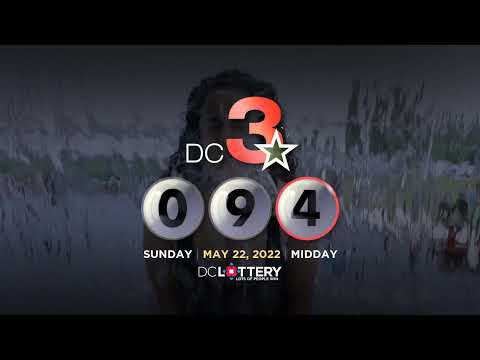 DC LOTTERY Midday 05/22/2022