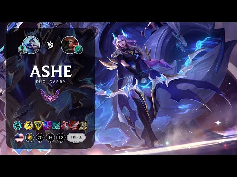 Ashe ADC vs Swain - NA Master Patch 13.13