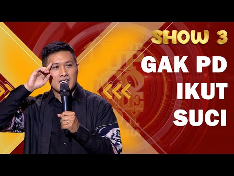 Gautama Bilang Gak PD Ikut SUCI Karena Cuma Bisa Nulis Tebak-Tebakan | SHOW 3 SUCI X