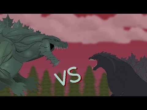 Godzilla Earth VS Godzilla Ultima | STICK NODES ANIMATION
