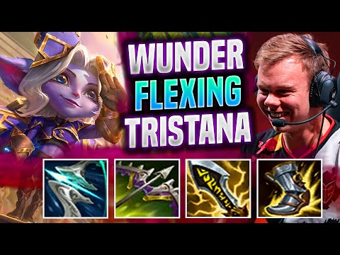 WUNDER FLEXING WITH TRISTANA MID! - G2 Wunder Plays Tristana MID vs Sylas! | Patch 11.20