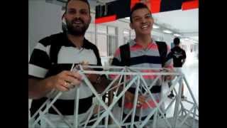 preview picture of video 'Vencedores da competição Construção de Ponte 2014 – UNISAL Lorena'