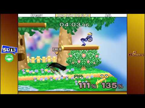 Rowan Spring 2019 #5: Greasy (Marth) Vs. ASL (Sheik) - WS
