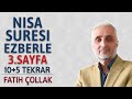 Download Nisa Suresi 3 Sayfa Ezberele 10 Tekrar Fatih çollak 3 Dönüş 4 Sayfa Kuranı Kerim 78 Sayfa Mp3 Song