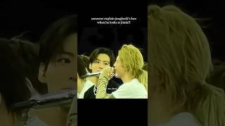 the fondness in jungkook’s eyes when he looks at jimin 😭 #jikook #kookmin #jungkook #jimin #jungji