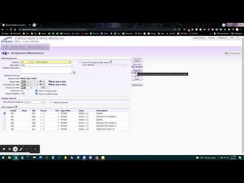 Adding Assignments In Skyward