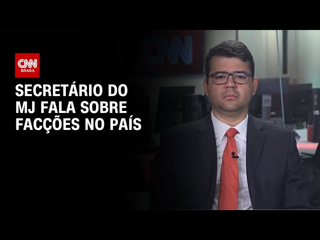 Secretário de Segurança Pública repercute classificação de facções como terrorismo | LIVE CNN
