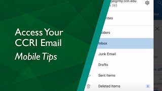 Access Your CCRI Email from Your Phone | Mobile Tips